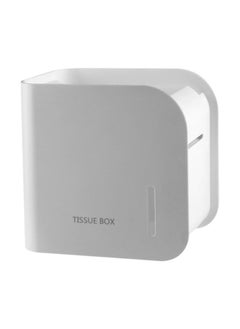 Wall Mounted Paper Towel Dispenser Grey/White 8.6x8.26x5.51inch