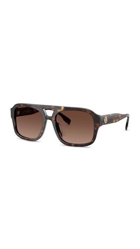 Tory Burch Women's Miller Pilot Sunglasses, Dark Tortoise, One Size - Image 5