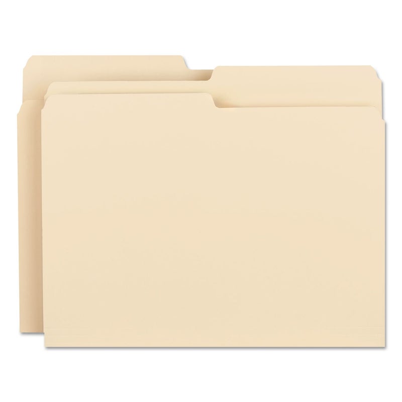 Smead SuperTab File Folder, Oversized 1/2-Cut Tab, Letter Size, Manila File Folders, 100 per Box (13020) - Image 5