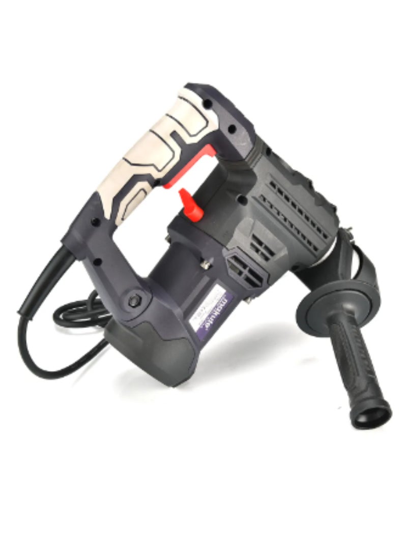 makute Heavy Duty Electric Hammer Drill, 1500W, 7.2J Impact Energy, 32mm & 30mm Specifications, 220-240V 50/60Hz, No-Load Speed 300-860r/min, HD012 - Image 2