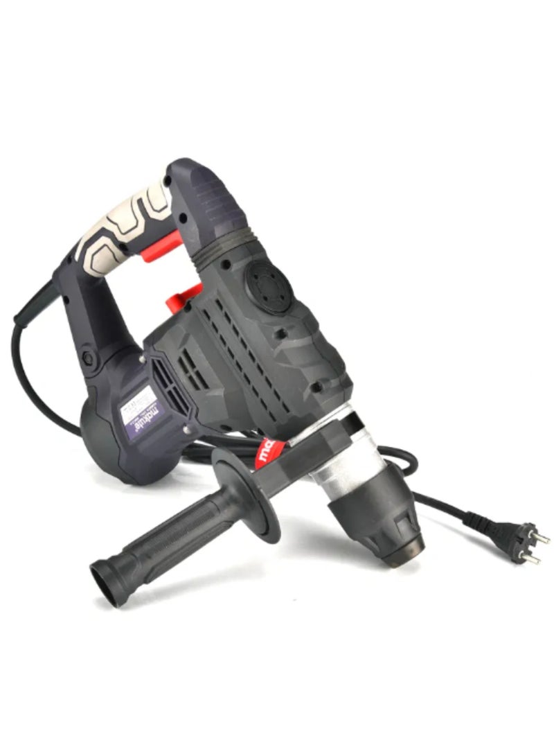makute Heavy Duty Electric Hammer Drill, 1500W, 7.2J Impact Energy, 32mm & 30mm Specifications, 220-240V 50/60Hz, No-Load Speed 300-860r/min, HD012 - Image 4