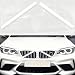 BDFHYK CIDingchang White V Brace Cover for BMW High Durability ABS Trim Grille Inserts Compatible with 12345678 Series F20 F30 G30 G11 G12 G32 Models - Image 2