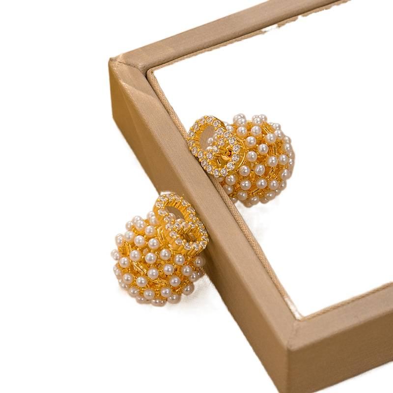 AD Pearl Earrings Lightweight Non Pierced Jewelry for Women and Daily Wear - Image 2