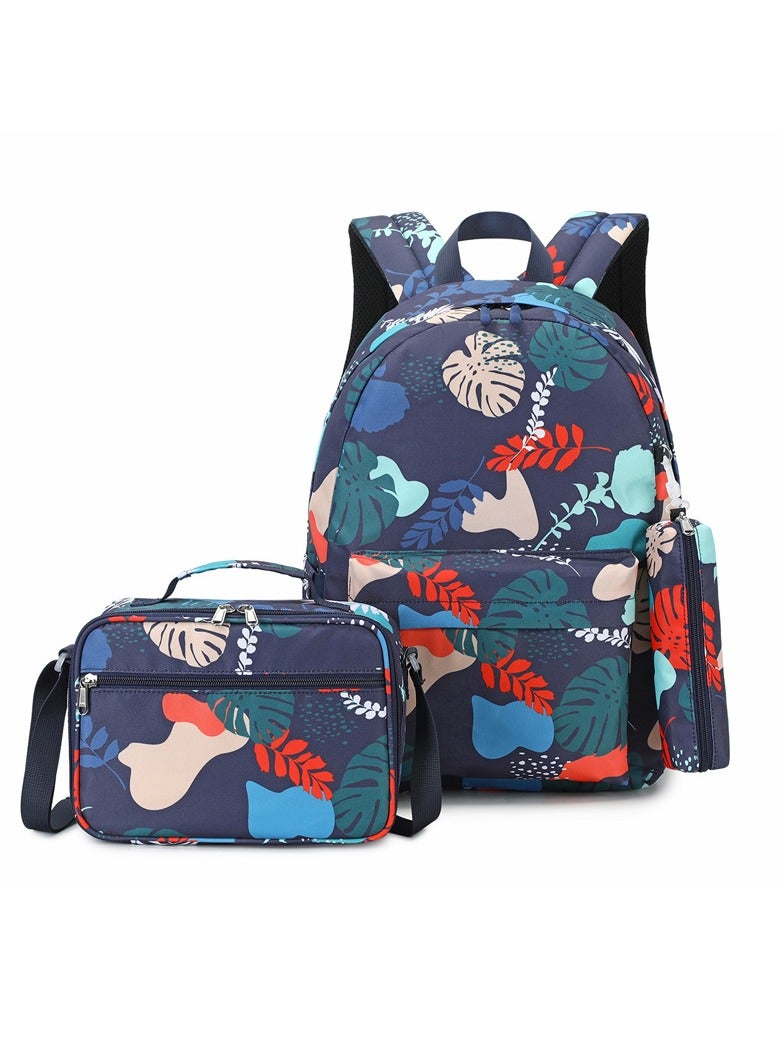 SKT Shiketro Two-piece Student Backpack Qutdoor Printed Waterproof Backpack - Image 1