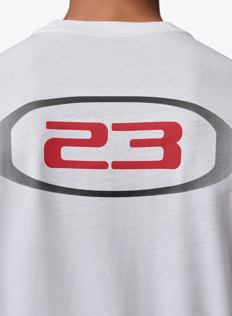 Jordan WHITE/BLACK/(UNIVERSITY RED) Jordan Dri-Fit Graphic T-Shirt for Men | Best Price UAE