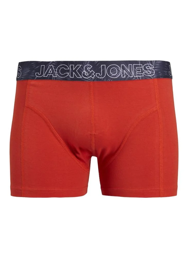 جاك اند جونز 5 Pack Jacpete Solid Trunks