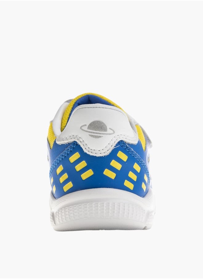 Pablosky - Boys Panelled Shoes With Hook And Loop Closure - Image 1