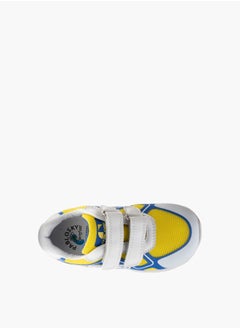 Pablosky Boys Panelled Shoes With Hook And Loop Closure  - Image 4