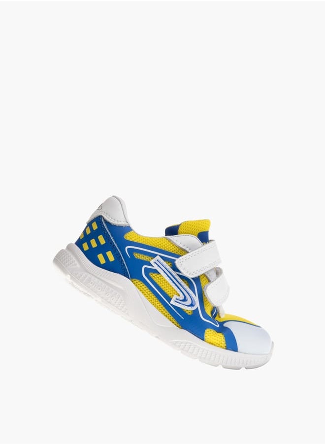 Pablosky - Boys Panelled Shoes With Hook And Loop Closure - Image 1