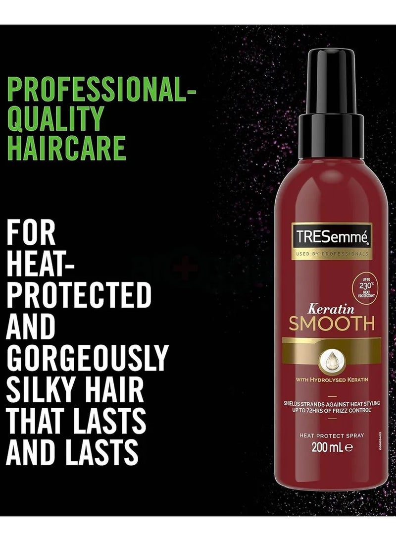Tresemme Keratin Smooth Heat Protection Spray 200ml - Image 2