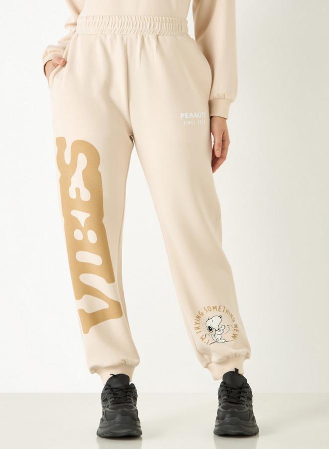 اس بي كاركترز بنطلون رياضي بخصر مطاطي وطبعات - Image 1