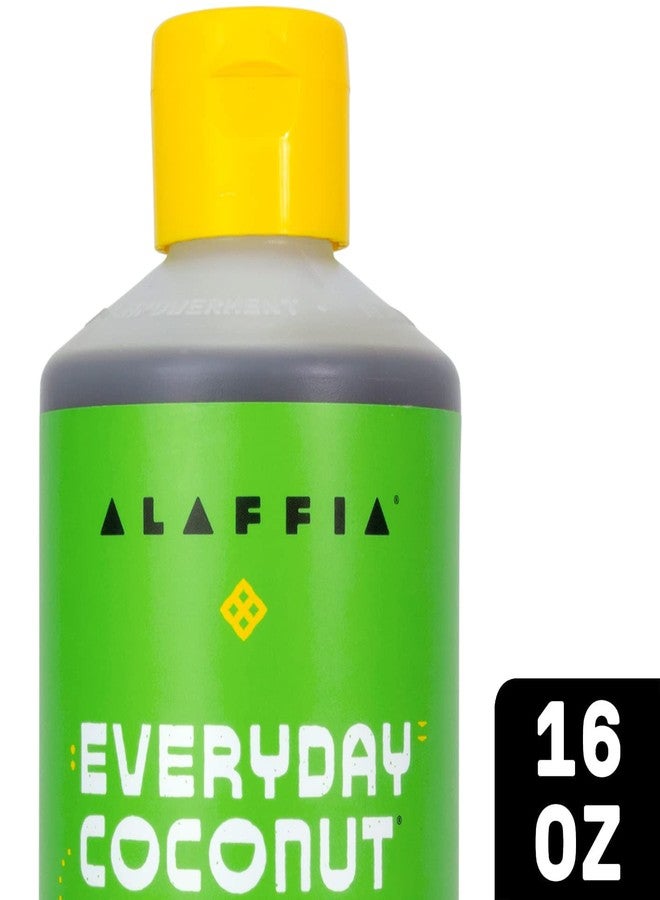 Alaffia Hair Care, Everyday Coconut Shampoo, Gentle & Hydrating Daily Cleansing, Wavy & Curly Hair Products, Vitamin E, Virgin Coconut Oil, Ginger Extract, 16 Fl Oz - Image 4