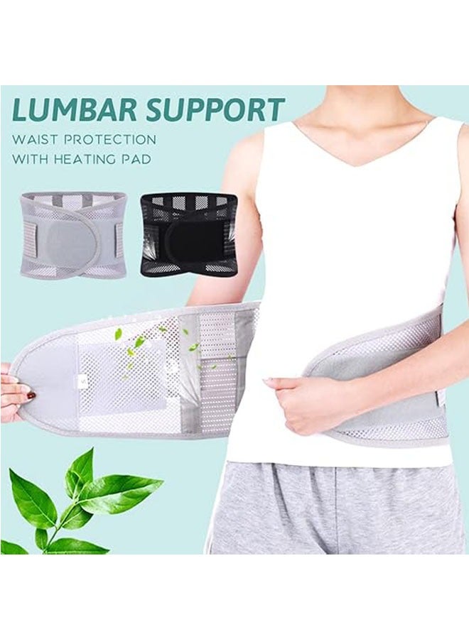 general Male and female lumbar support, female warmth, back support band, for back pain relief - Image 2