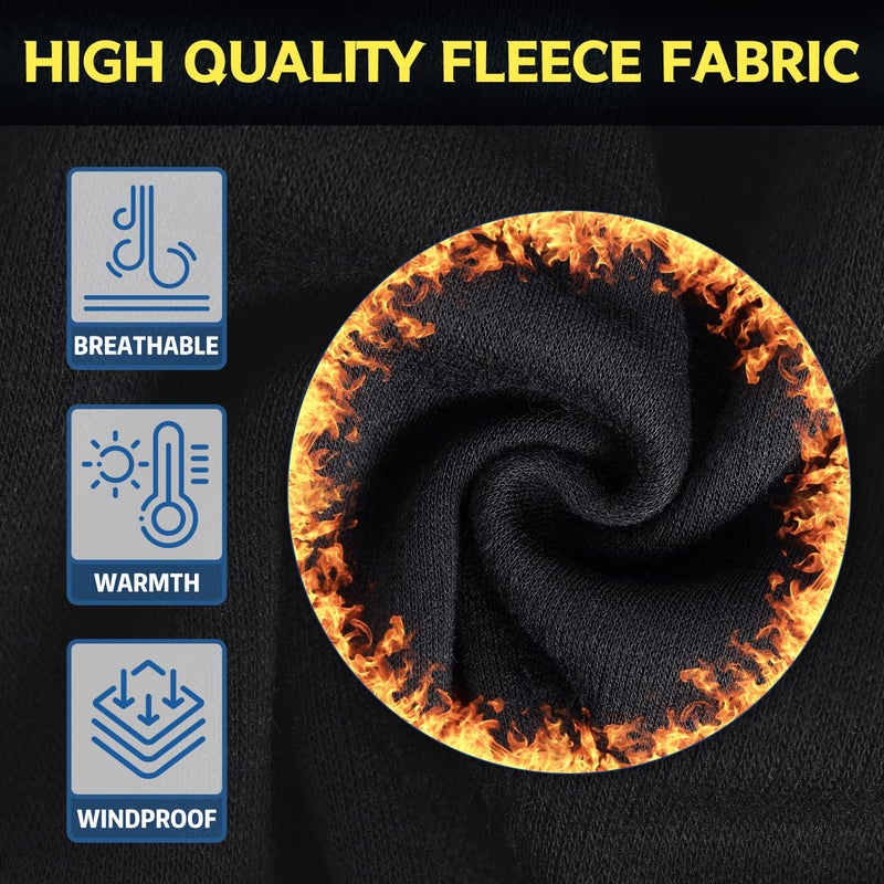 KOOLSOLY Kids Balaclava Face Mask, Winter Hat Face Warmer for Cold Weather Ski Mask for Boys Girls - Image 2