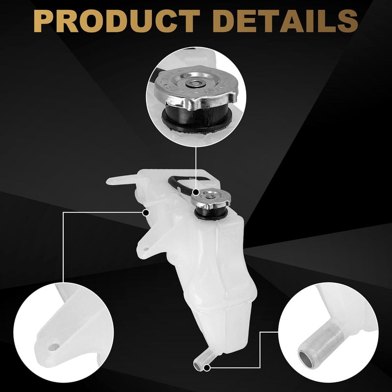 PartsFlow Coolant Recovery Tank Reservoir for Chrysler 300, Dodge Challenger, Charger, and Magnum (2005-2010) - Image 4