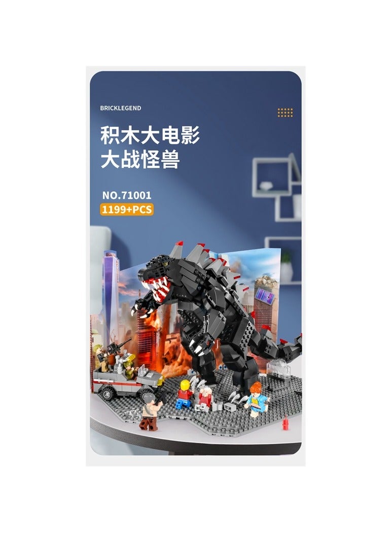 UNIVERSAL Diku 71001-02 Battle Monster Chinese Building Block Assembly Toy Decoration Model Children's Gift - Image 4