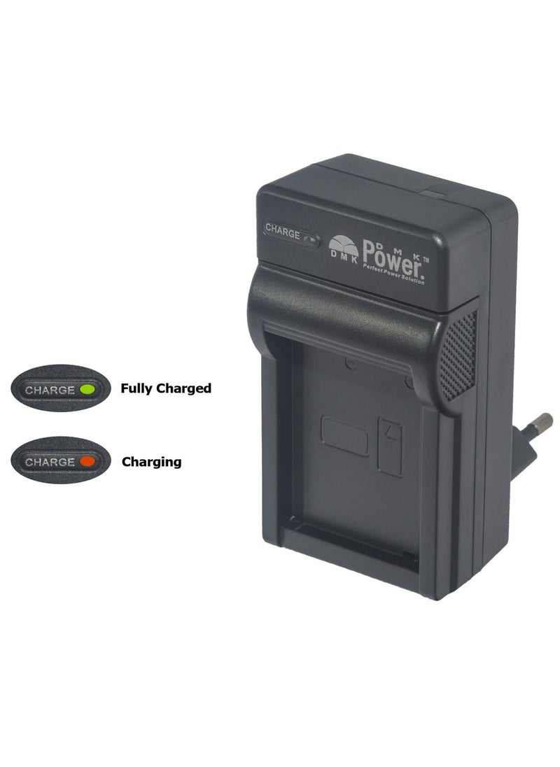 DMK Power - DMK Power 2 x EN-EL19 700mAh Camera Battery with TC600E Battery Charger Compatible with Nikon Coolpix S2500/ S3100/ S4100/ 3200 Etc Cameras - Image 1
