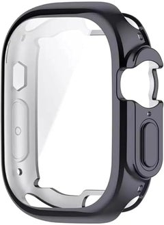 Generic TPU Full Protective Frame Compatible with Apple Watch Series 8 Ultra 49mm (Grey)