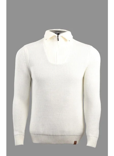 Alexander Gardi Alexandergardı Zippered Half Turtleneck Sweater (E22-5718)