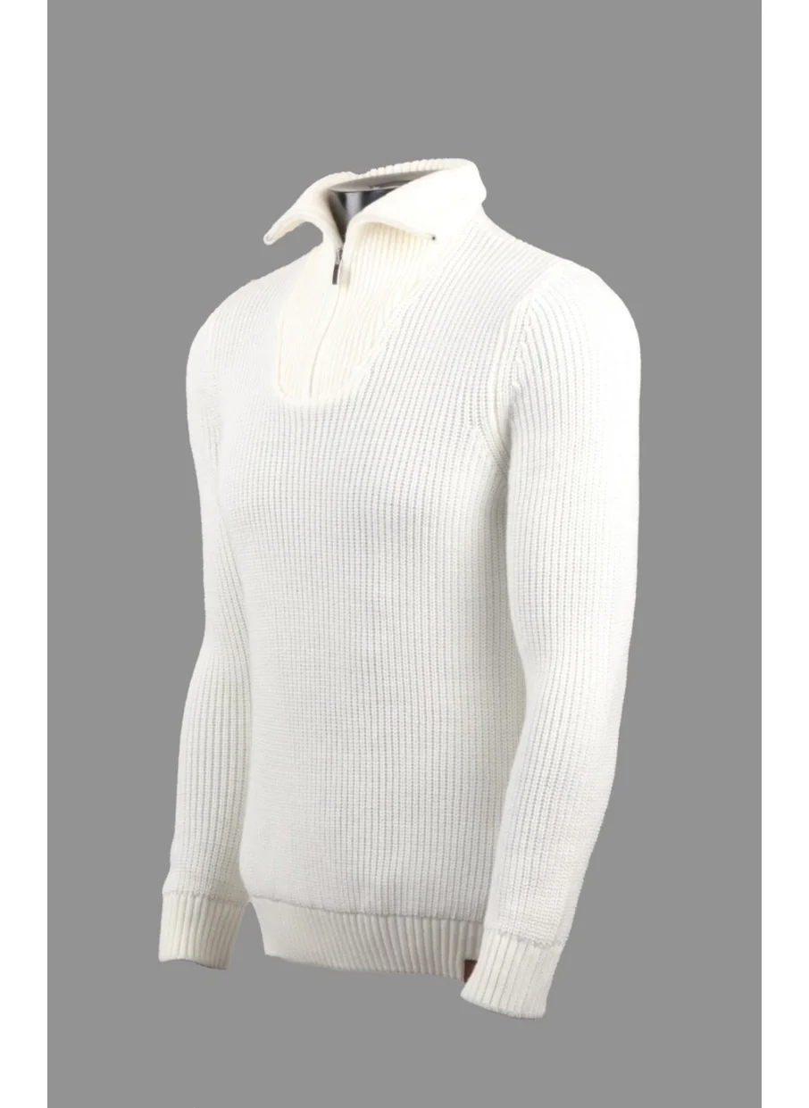 Alexander Gardi Alexandergardı Zippered Half Turtleneck Sweater (E22-5718)