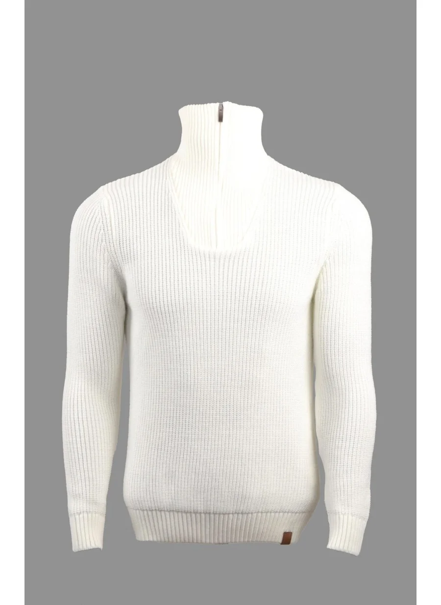 Alexander Gardi Alexandergardı Zippered Half Turtleneck Sweater (E22-5718)