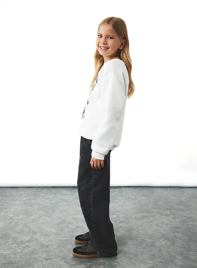 كوتون Printed Cotton Jeans