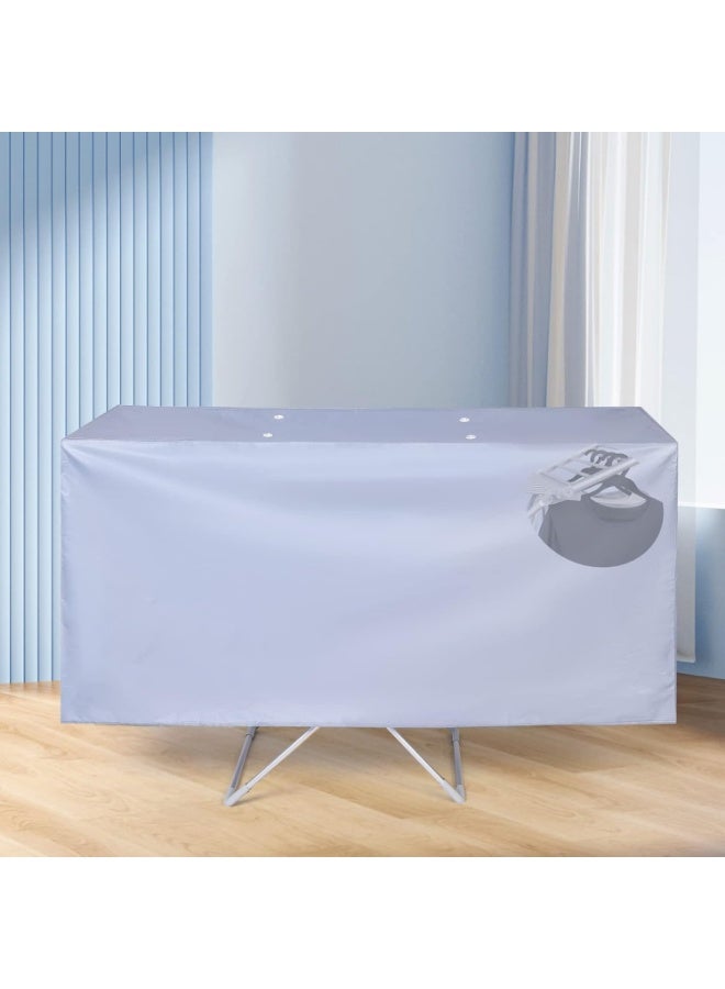 Meetion Heated Clothes Airer Cover, Electric Airer Helps to Speed Up Drying (Clothes Rack Cover Only) - Image 5