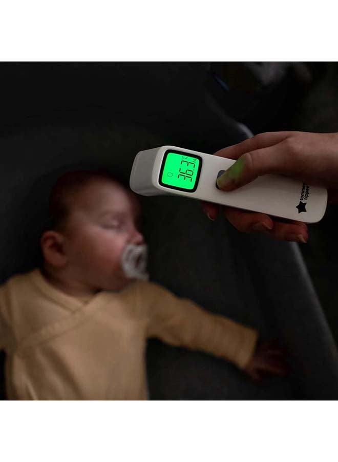 tommee tippee Notouch Infrared Forehead Digital Baby Thermometer, 1 Second Instant Readings In °C Or °F, Memory Function, 0M+ - Image 5