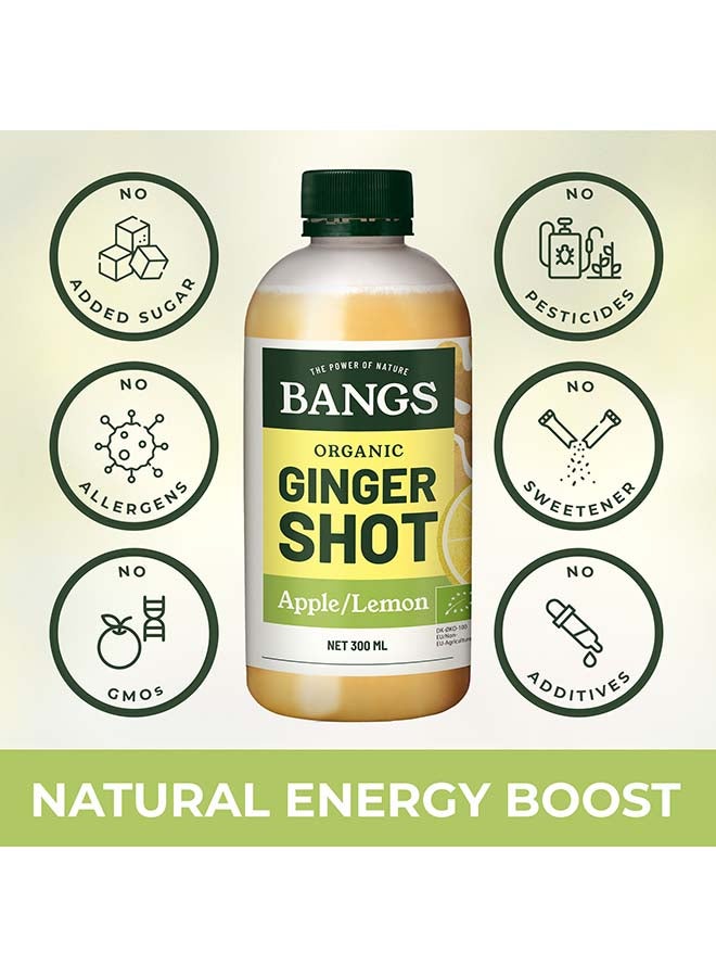BANGS Organic Ginger Shot With Apple 300ml - Image 4