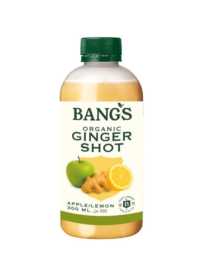 BANGS Organic Ginger Shot With Apple 300ml - Image 1