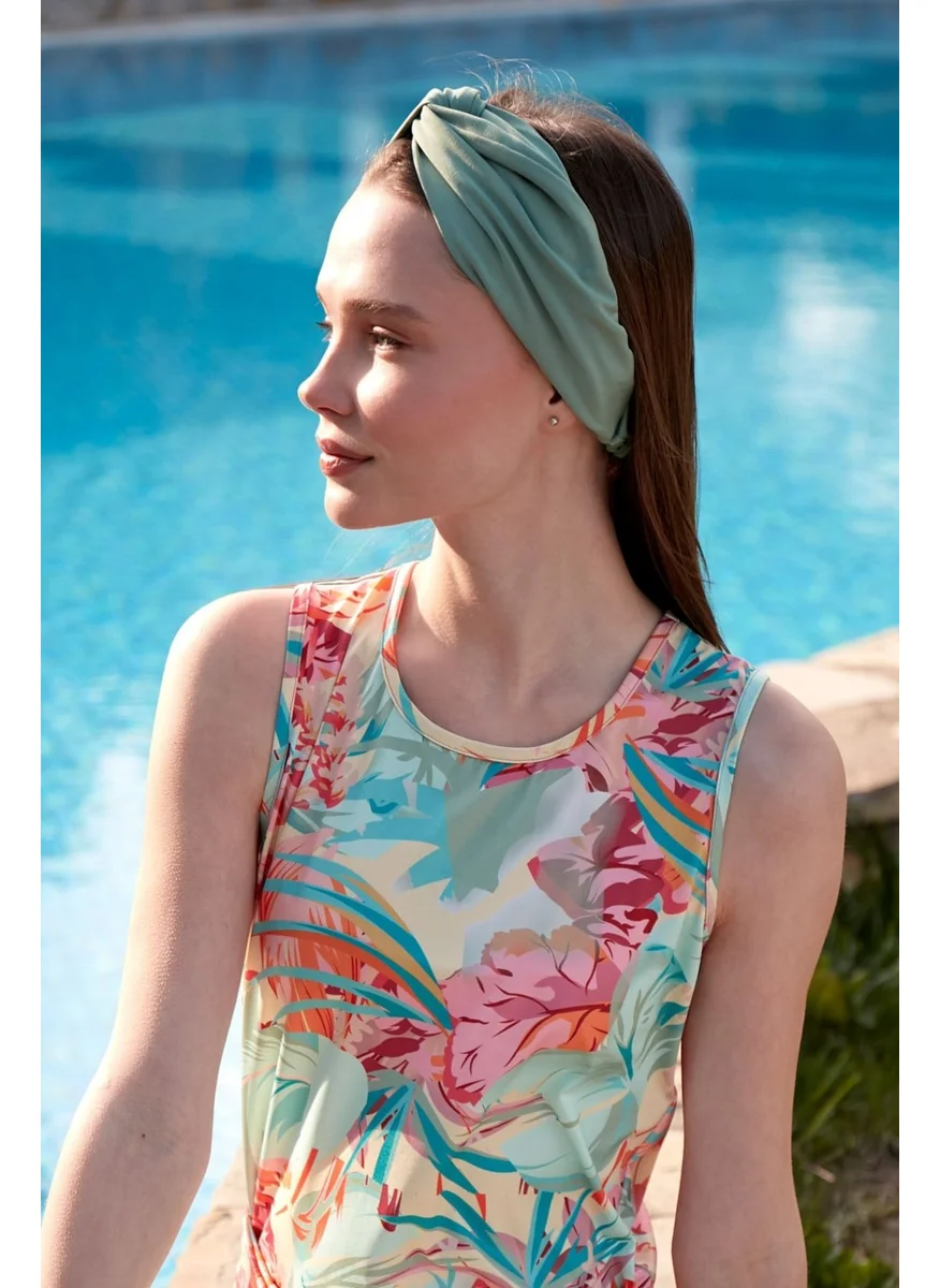 مارينا Green Swim Bandana BN2405