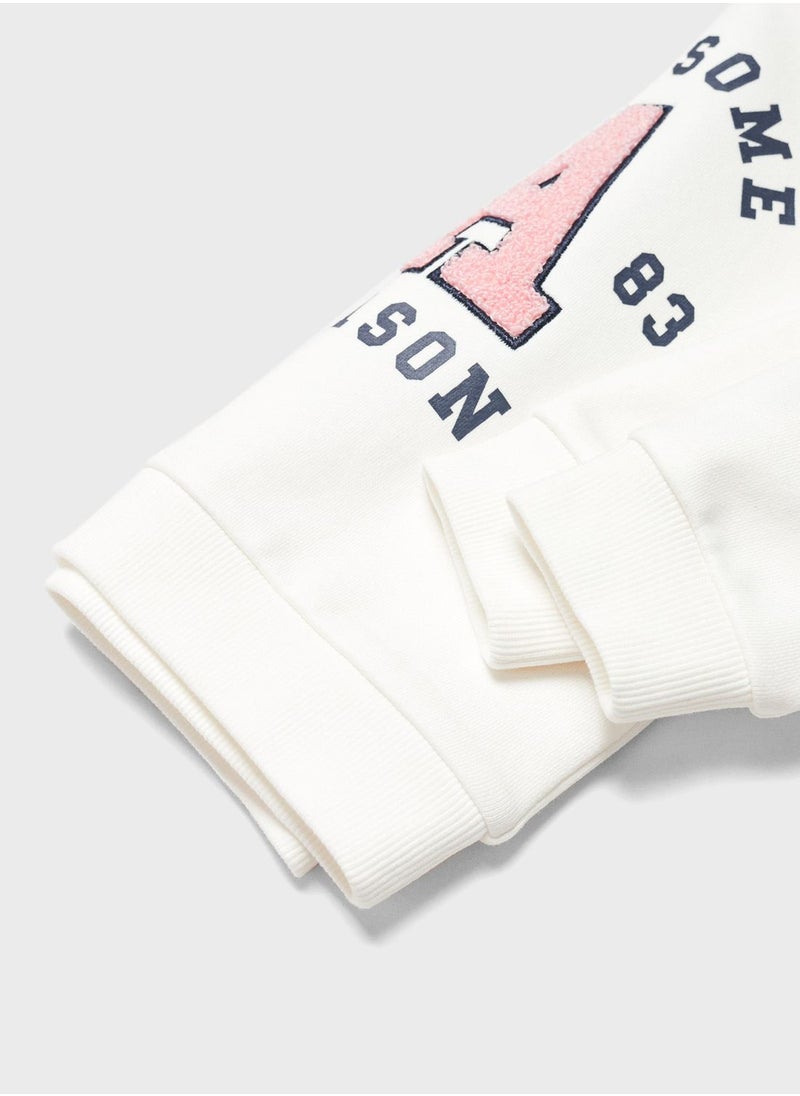 MANGO - Kids Awesome Crew Neck Sweatshirt - Image 1