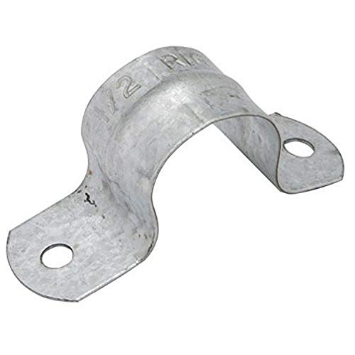 RACO 2232B10 Strap, Rigid/IMC, 2 Hole, Steel, 1/2-Inch, 10-Pack - Image 1