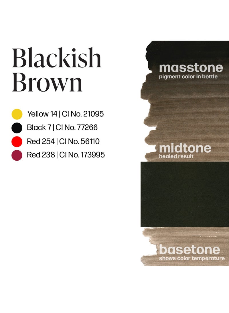 Perma Blend Perma Blend Blackish Brown PMU Pigment – 15ml – High Opacity Ink for Microblading & Powder Brows - Image 3