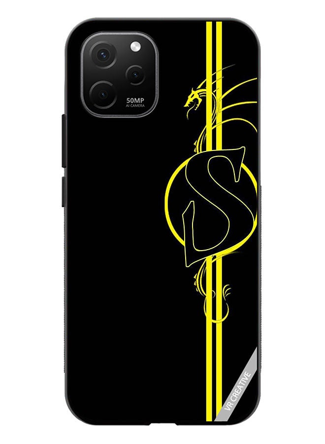 VR CREATIVE Protective Case Cover For Huawei Nova Y61 Letter S Design Multicolour - Image 1
