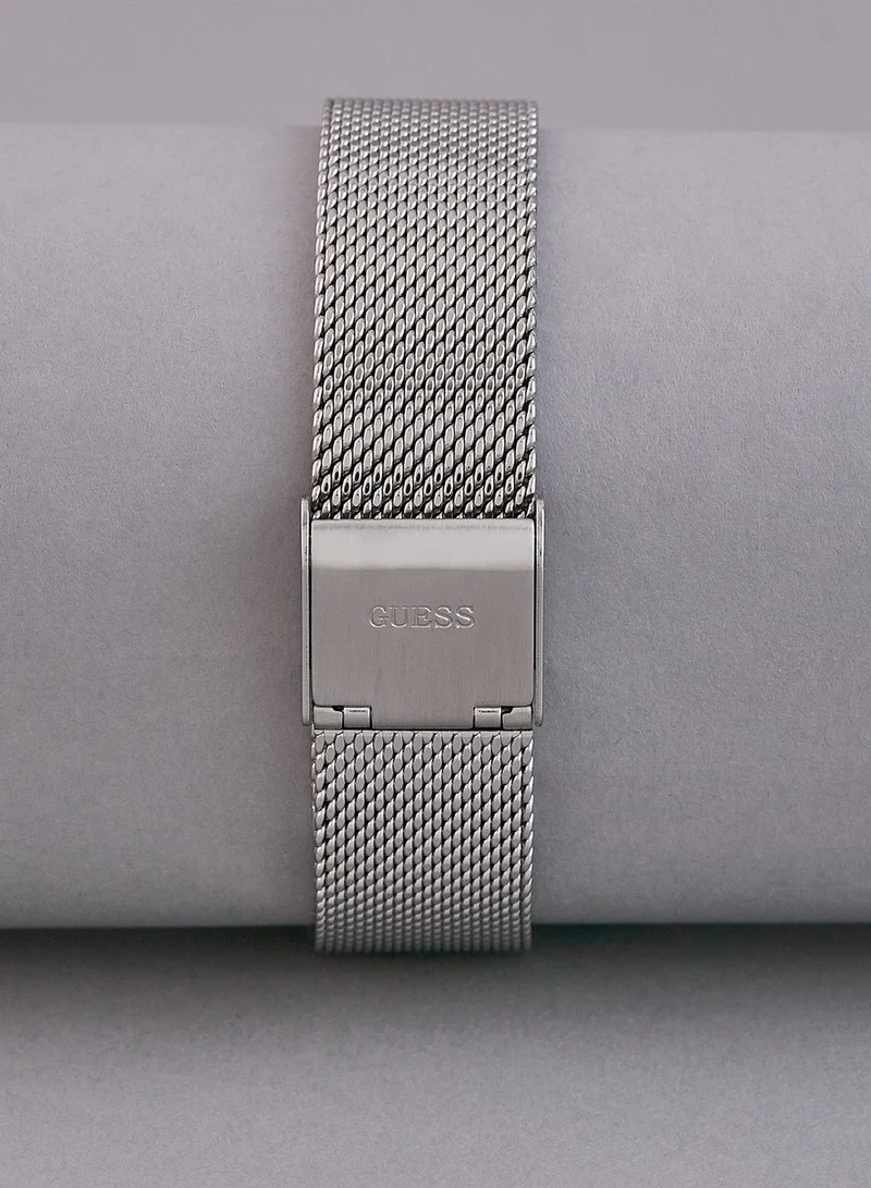 جس ساعة انالوج بسوار شبكي