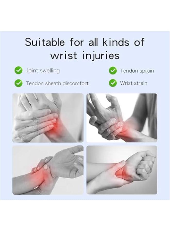 Wrist Brace Basic Sport Slim Carpal Tunnel Support -Thin Elastic for TFCC Tear -Wrist wraps for work/Tendonitis/Arthrits Pain, Lightweight, Fits Both Wrists(1,Pink)