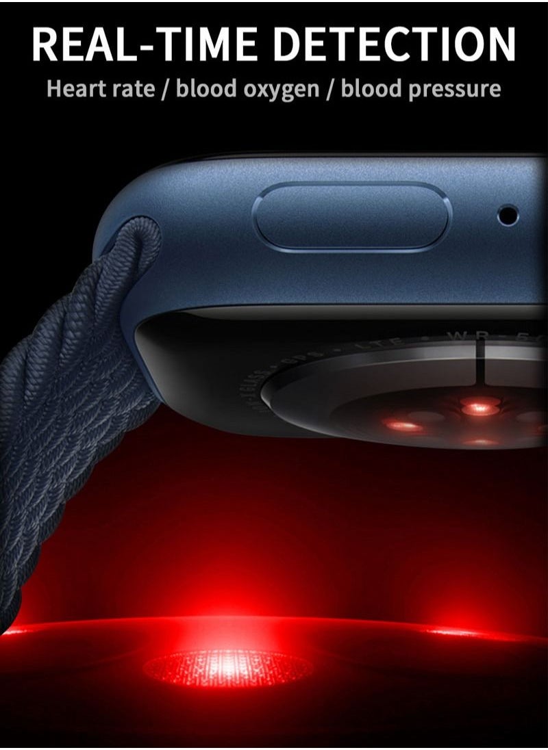 SAB - IW8 PRO smart watch-1.99 inch IPS full touch screen/wireless charging/support NFC/blood oxygen heart rate detection - Image 1