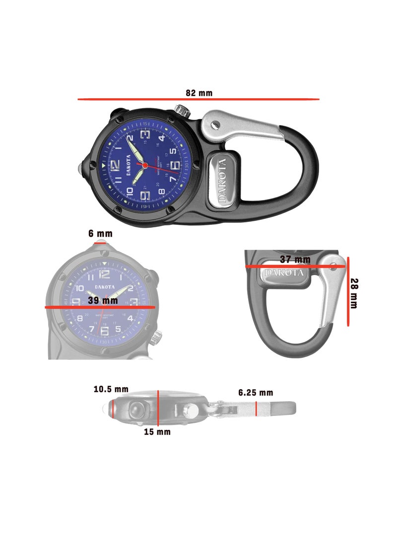 Dakota Dakota Mini Clip Microlight, Clip and Watch, Outdoor Gifts for Men and Women, Use for Fishing Hunting, and More, Watch LED Flashlight, Clip on Watch  - Image 5