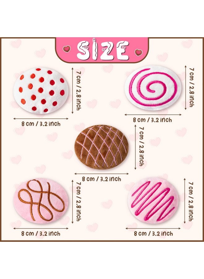 MALLMALL6 Catnip Toys for Cat - 5Pcs Chocolate Truffles Valentine’s Day Catmint Interactive Cat Toy for Indoor Cats, Soft Plush Cat Supplies, Kitten Teething Chew Kick Toy Set, Pet Gifts for Cat Lover - Image 2