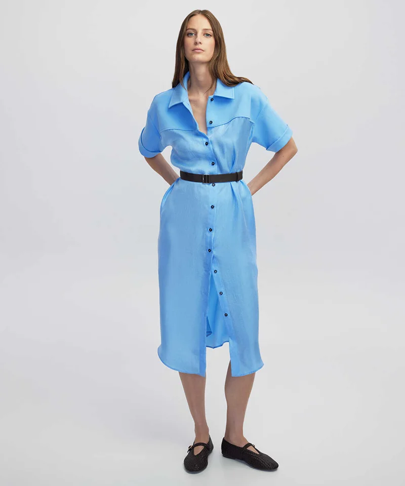 Ipekyol Belted Shirt Dress