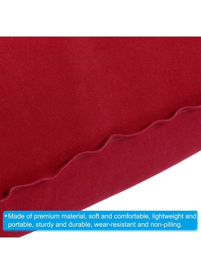 PATIKIL Inflatable Pillow, 2 Pack Squared Ultralight Camping Travel Pillow Desk Rest Neck Support for Hiking Backpacking Office, Red - Image 4