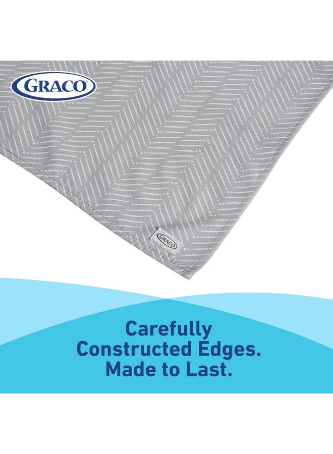 Graco Splat Mat for Under High Chair and Arts and Crafts, 50" X 50" Baby Anti-Slip Food Splash and Spill Mat for Eating Mess, Waterproof Floor Protector and Table Cloth - Image 1