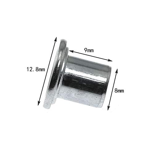 Maxmoral 20PCS Replacement of Inline Skate Axle Spacer Screw Skate Wheel Bearing Spacer, Replacement of Side Plugs Inline Skate Shaft Gaskets - Image 4