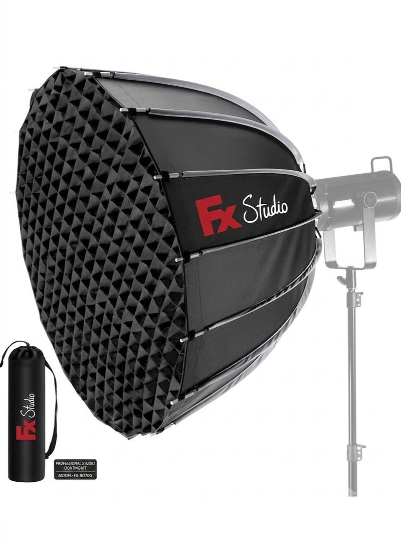 FX Studio DSM02 90cm Deep Parabolic Softbox with Grid (Bowens Mount) - Image 1