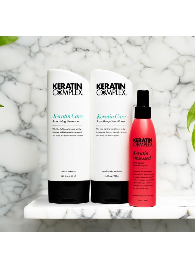 KERATIN COMPLEX - Keratin Care Retail Kit - Keratin Care Shampoo & Conditioner 13.8 Oz Each & 5 Fl Oz Keratin Obsessed  - Image 4