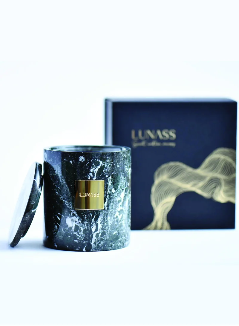 Lunass MIRAGE | Natural Marble Refillable Candle