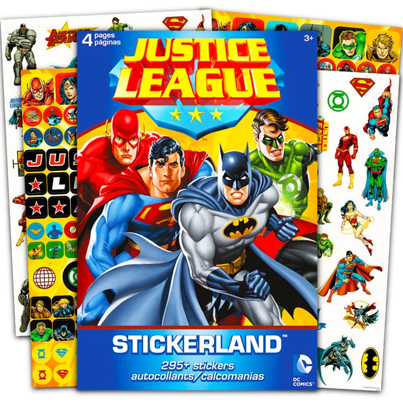 Justice League DC Comics Justice League Stickers ~ 295 Reward Stickers - Image 1