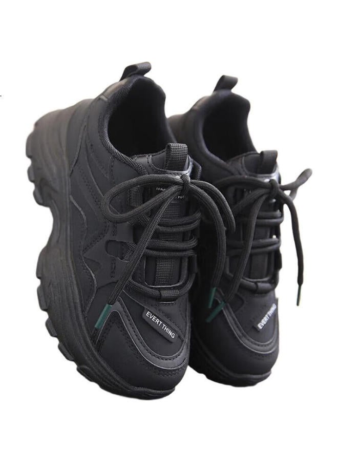 Cartelo Dad Shoes, Women'S Shoes, Spring Sports Casual Shoes, Height-Increasing Running Shoes For Women, 1414 Black, Size 40 - Image 2