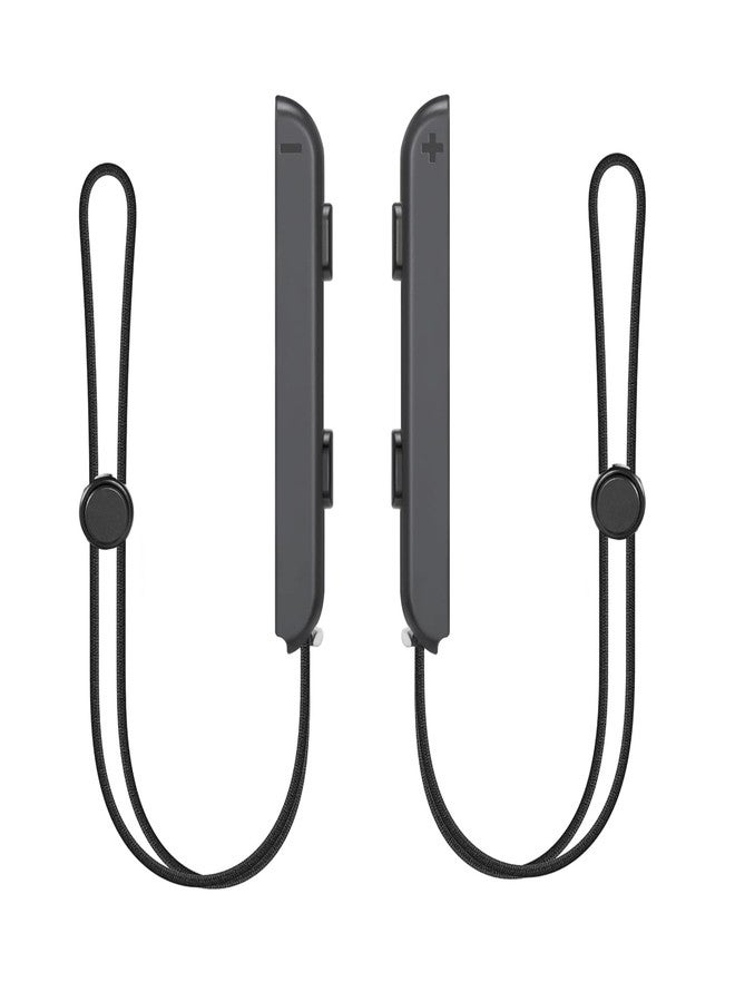 MOSAHOLL Wrist Strap for Switch Joycon - 2 Pack Lanyard Replacement Parts Accessories for Joy Con Joy-Con Controller, Black, S - Image 1